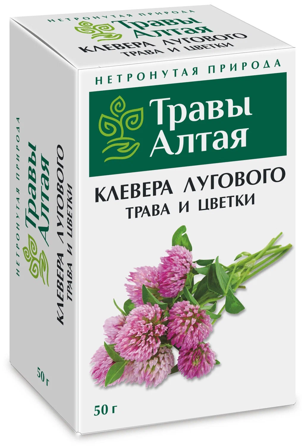 Травы Алтая Клевера лугового трава, фиточай, 50 г, 1 шт. фото