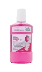 Смайл Эксперт Кидс Ополаскиватель для полости рта с 6 лет, ополаскиватель полости рта, 250 мл, 1 шт, клубника фото