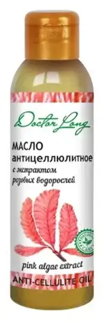 Dr Long Масло антицеллюлитное с экстрактом розовых водорослей, масло косметическое, 100 мл, 1 шт. фото