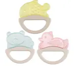 Canpol Погремушка с эластичным прорезывателем Животные, 1 шт, цвет в ассортименте, 0+ мес, арт. 13/107 фото 2