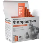 Феррактив, порошок для приготовления раствора, 1.5 г, 30 шт, клубника фото
