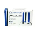 Доксазозин, 4 мг, таблетки, 30 шт. фото