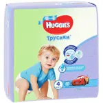 Huggies Подгузники-трусики детские, р. 4, 17 шт, 9-14 кг, для мальчиков фото
