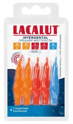 Lacalut Ершики межзубные mix, XS. S. M, ершики зубные, 5 шт. фото