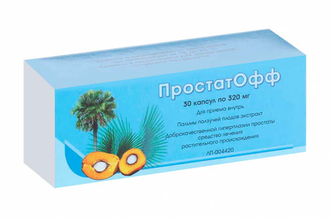 ПростатОфф, 320 мг, капсулы, 30 шт. фото