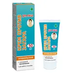 Крем против загара для лица антивозрастной, крем, 60 мл, 1 шт, SPF 50 фото