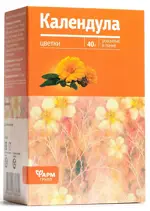 Календулы цветки, фиточай, 40 г, 1 шт. фото