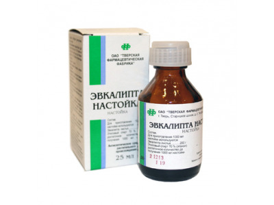 Эвкалипта настойка, настойка, 25 мл, 1 шт. фото