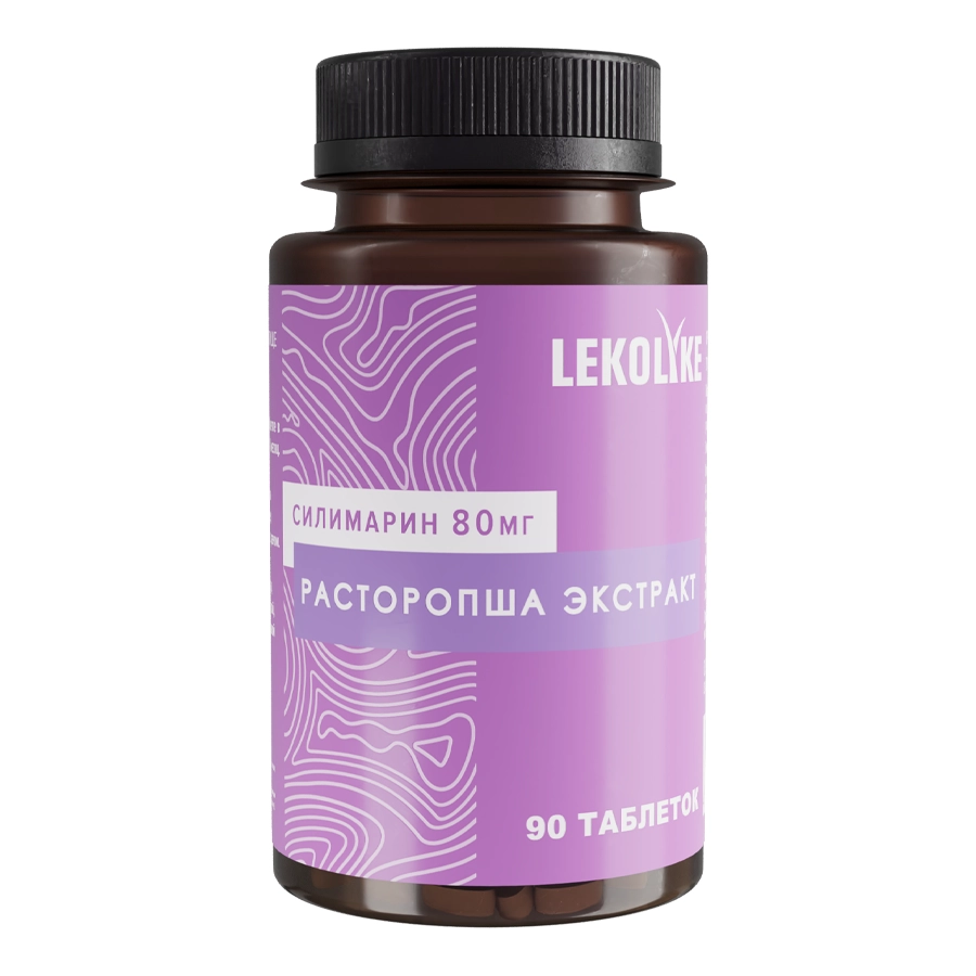 Lekolike расторопша экстракт, таблетки, 90 шт. фото
