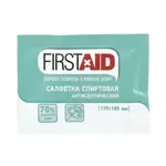 Ферстэйд Cалфетка антисептическая спиртовая, 135х185мм, салфетки стерильные, 1 шт. фото