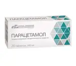 Парацетамол, 500 мг, таблетки, 20 шт. фото