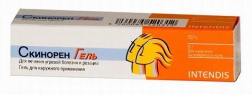 Скинорен, 15%, гель для наружного применения, 5 г, 1 шт. фото