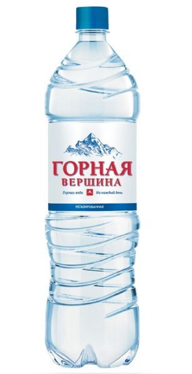 Горная Вершина Вода питьевая, 1.5 л, 1 шт, негазированная фото