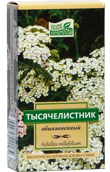 Наследие природы Тысячелистника трава, фиточай, 50 г, 1 шт. фото