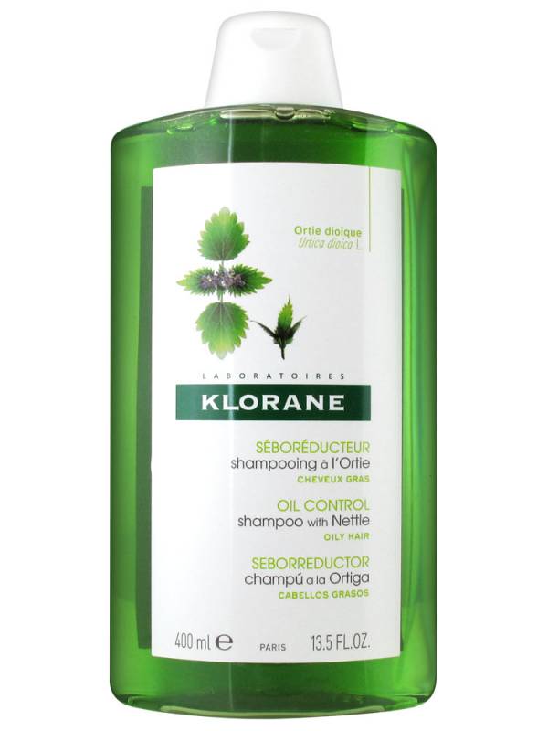 Klorane Шампунь для жирных волос с экстрактом крапивы, шампунь, 400 мл, 1 шт. фото