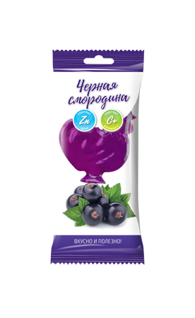 Карамель леденцовая петушок с витамином C, карамель, 17 г, 1 шт, черная смородина фото