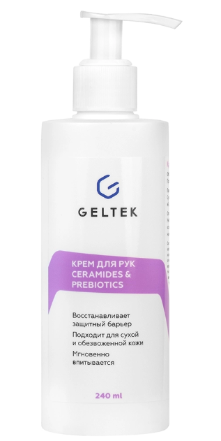 Geltek Ceramides & Peptides Крем для рук, крем для рук, 30 мл, 1 шт. фото