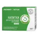 Леовит Detox Напитки для детоксикации организма, порошок, 20 г, 7 шт, кисель с клубникой №3, с черникой №2, с клюквой №2 фото