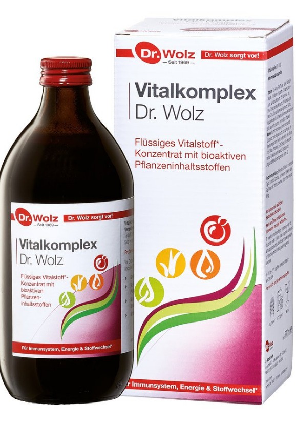 Dr.Wolz Vitalkomplex Концентрат, концентрат для приготовления раствора для приема внутрь, 500 мл, 1 шт. фото