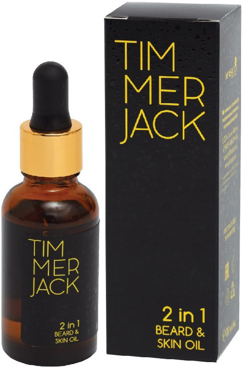 Hasico timmerjack комплекс масел для бороды и кожи лица, масло, 30 мл, 1 шт. фото