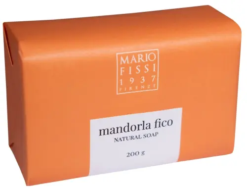 Mario fissi 1937 мыло туалетное твердое, мыло твердое, 200 г, 1 шт, миндаль и инжир фото