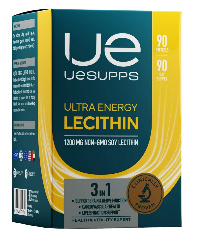Uesupps Ultra Energy лецитин, капсулы, 90 шт. фото