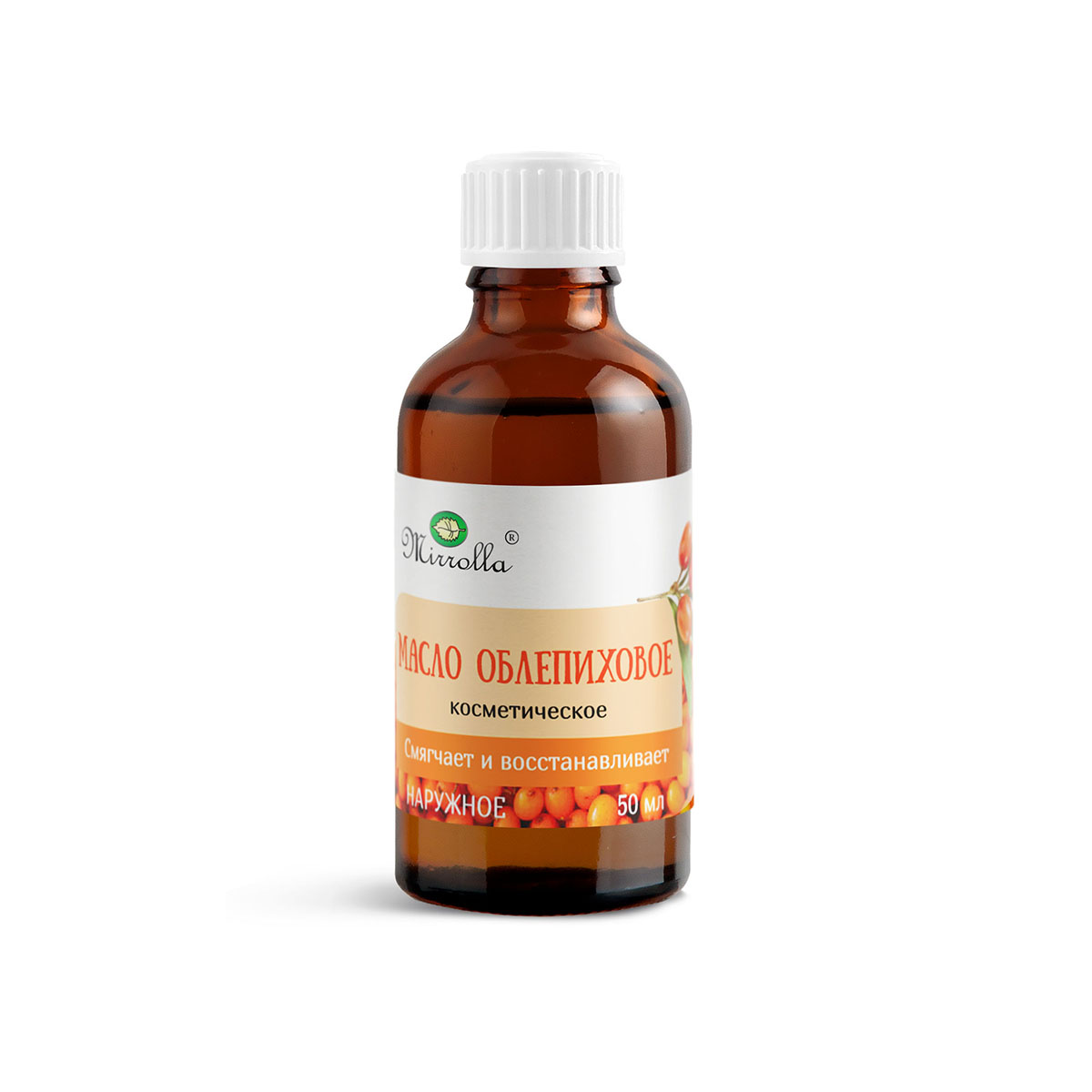 Mirrolla Масло косметическое облепиховое, масло косметическое, 50 мл, 1 шт. фото