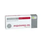 Индапамид-OBL, 2.5 мг, таблетки, покрытые оболочкой, 30 шт. фото