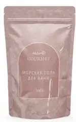 Натура Гурмэ соль морская, соль для ванн, 500 г, 1 шт. фото