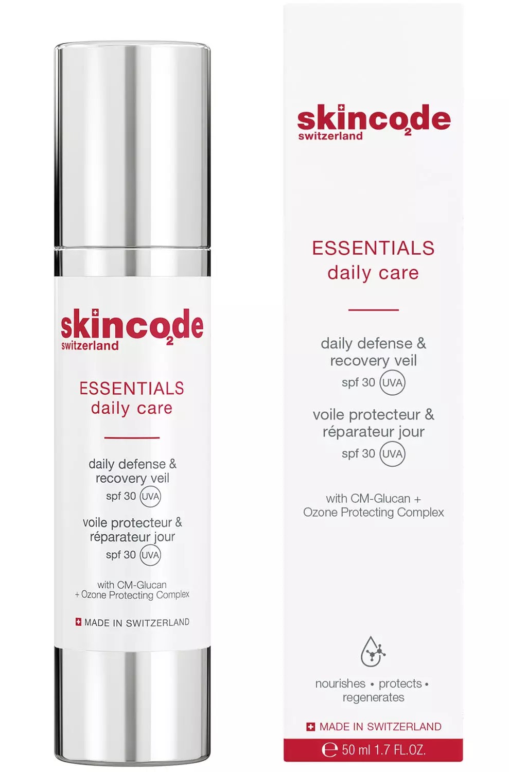 Skincode защитный и восстанавливающий, крем, 50 мл, 1 шт, SPF 30 фото