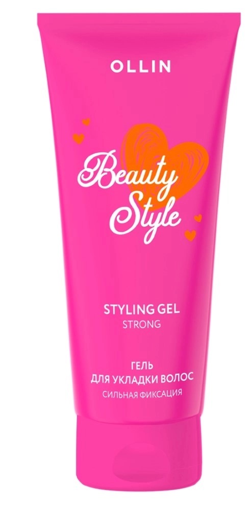 Ollin beauty style гель для укладки волос сильной фиксации, гель, 200 мл, 1 шт. фото
