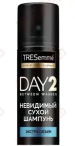 Tresemme сухой шампунь day 2 экстра объем, шампунь, 75 мл, 1 шт. фото