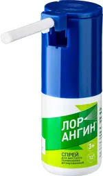 Лорангин, 0.255 мг/доза, спрей для местного применения, 30 мл, 1 шт, 176 доз фото 2