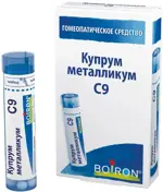 Купрум металликум С9, гранулы гомеопатические, 4 г, 1 шт. фото