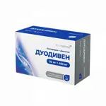 Консумед Дуодивен, 50 мг + 450 мг, таблетки, 60 шт. фото 