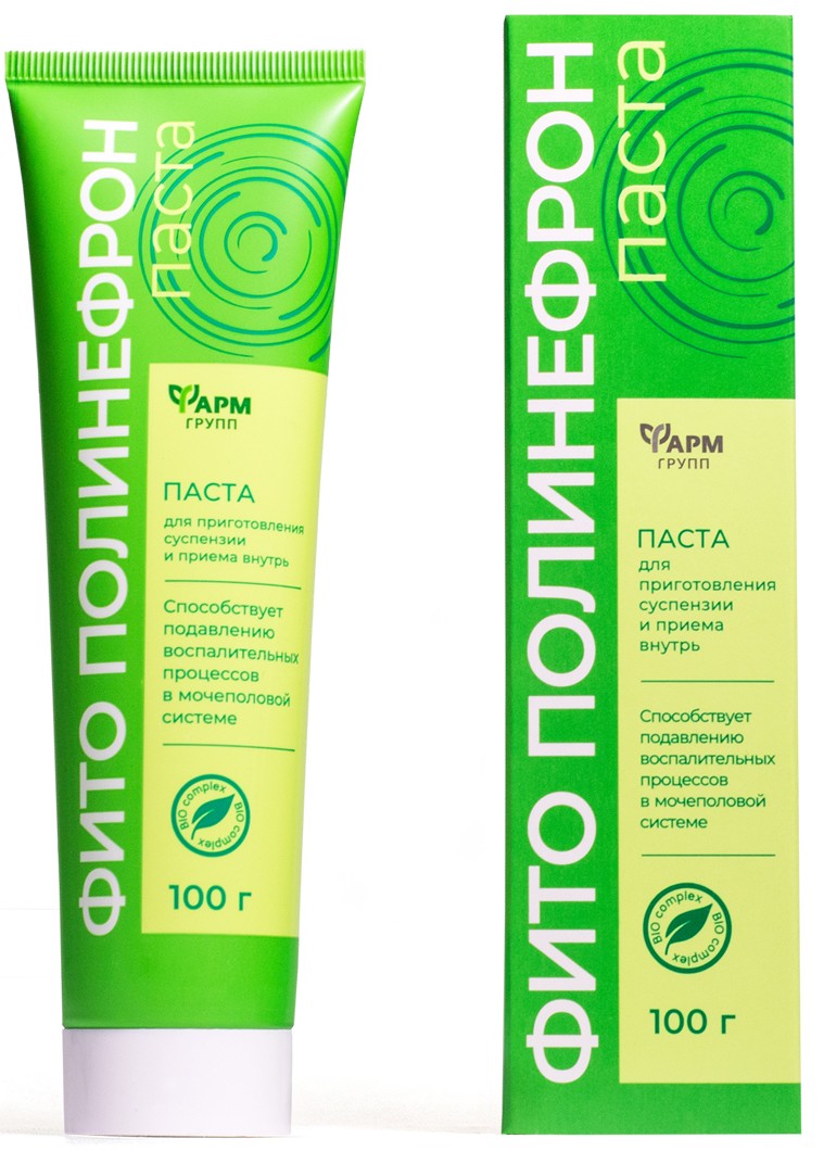 Фито Полинефрон, паста для приготовления суспензии для приема внутрь, 100 г, 1 шт. фото