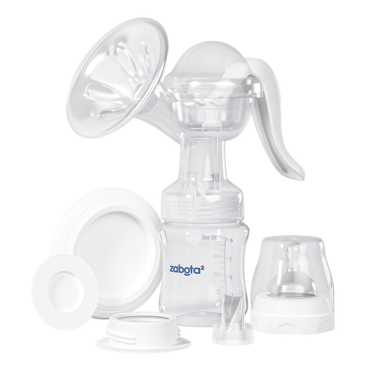 Lubby Молокоотсос ручной Забота 2, 1 шт, арт. 14177 фото