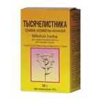 Тысячелистника трава, сырье растительное измельченное, 50 г, 1 шт. фото 