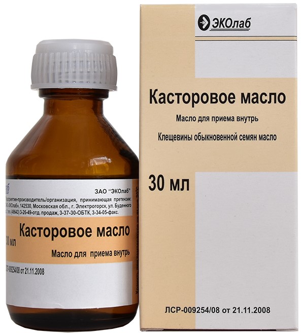 Касторовое масло, масло для приема внутрь и наружного применения, 30 мл, 1 шт. фото