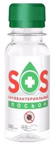 Экко Плюс SOS Лосьон антибактериальный, 100 мл, 1 шт. фото