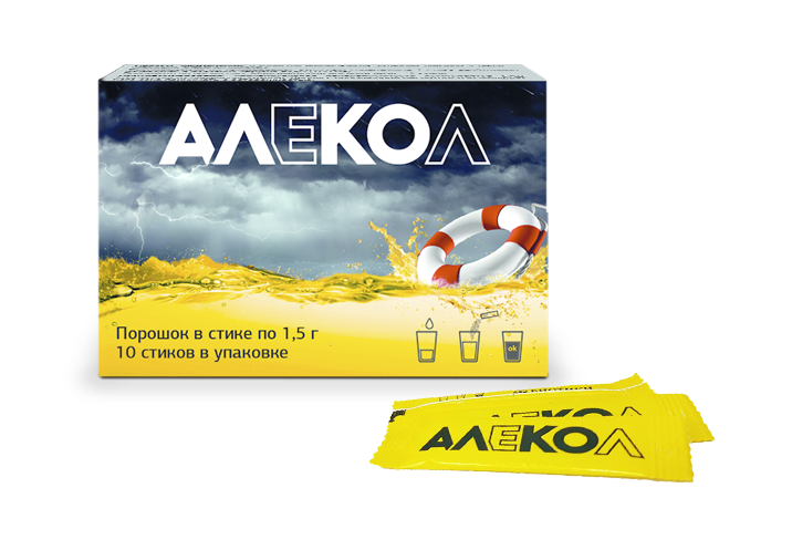 Алекол, порошок для приема внутрь, 1.5г, 10 шт. фото