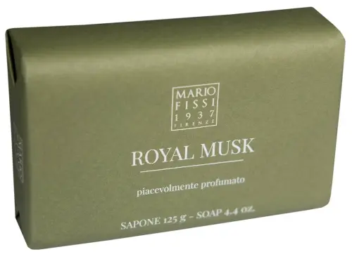 Mario fissi 1937 мыло туалетное твердое, мыло твердое, 125 г, 1 шт, королевский мускус фото