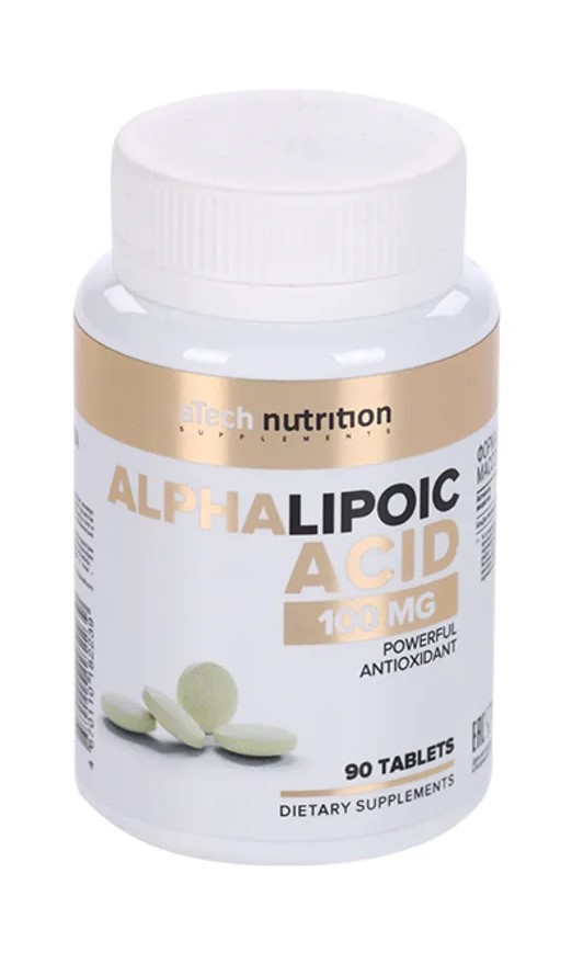 Atech nutrition Альфа-липоевая кислота, таблетки, 90 шт. фото