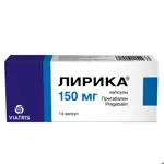 Лирика, 150 мг, капсулы, 14 шт. фото