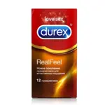 Durex Real Feel, презервативы, 12 шт, анатомической формы фото