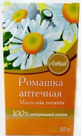 Ромашка аптечная фиточай Fito-Алтай, фиточай, 50 г, 1 шт. фото