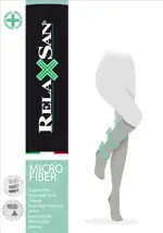 Relaxsan Gambaletto Micro 70 den Гольфы с микрофиброй профилактика, р. 5, пара, 1 шт, черные, арт. 750М (12-17 mm Hg) фото