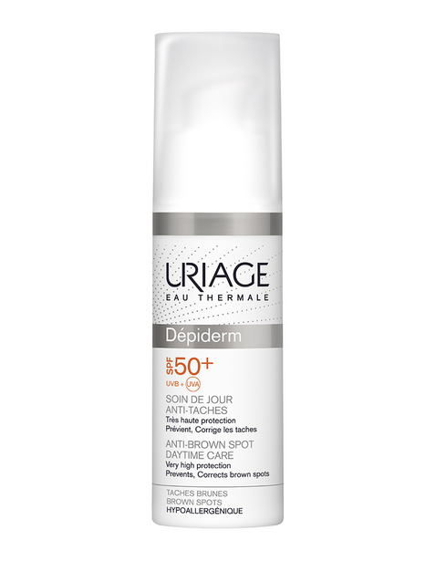 Uriage Depiderm Уход дневной против пигментных пятен SPF50+, крем, 30 мл, 1 шт. фото