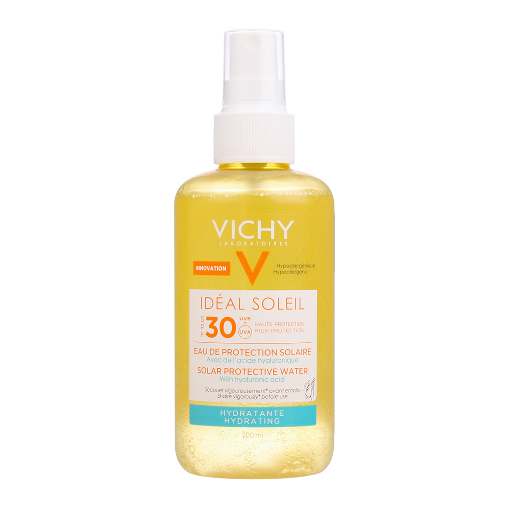 Vichy Capital Ideal Soleil Cолнцезащитный двухфазный спрей SPF30, 200 мл, 1 шт, увлажняющий фото