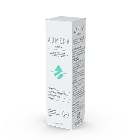 Адмера лосьон для сухой и чувствительной кожи, лосьон, 200 мл, 1 шт, для детей с рождения и взрослых фото